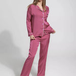 Plain Silk- Dark Pink Shapewear & Longwear