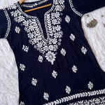 Elegance Chikankari Modal Kurti (😍50% OFF😍)