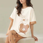 SR-MY BEAR PRINTED NIGHT SUIT