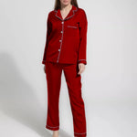 Plain Silk- Red Shapewear & Longwear
